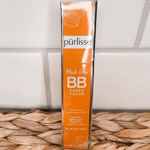 PURLISSE
BLUSH GLOW BB CHEEK COLOR IN MALIBU PEACH
NEW & SEALED, 0.34 fl oz